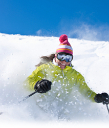 Ski in and out lodging at Idaho ski resorts